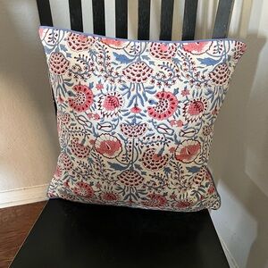 Floral Patterned Cushion Cover